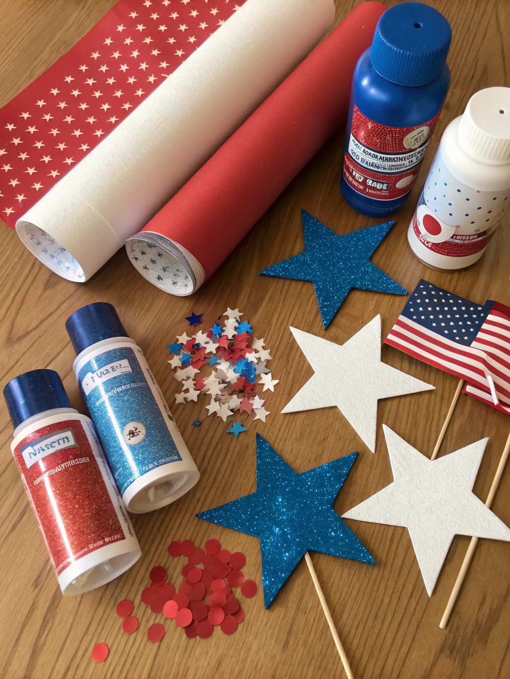 Red White and Blue DIY Projects: 7 Fun Ideas to Try this Summer 2 Ingredients for red, white, and blue crafts for DIY summer projects. ifryy.com