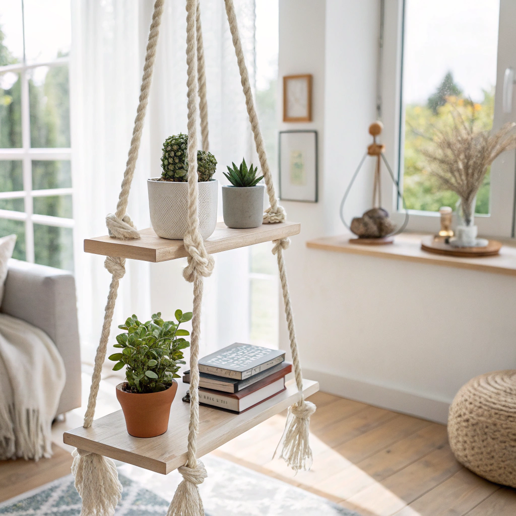 DIY Hanging Shelf: Easy Guide for Stylish Storage