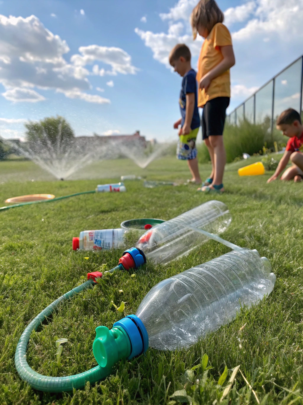 DIY Sprinkler for Kids: 5 Fun Ways to Beat the Heat! 2 diy sprinkler for kids ingrdien