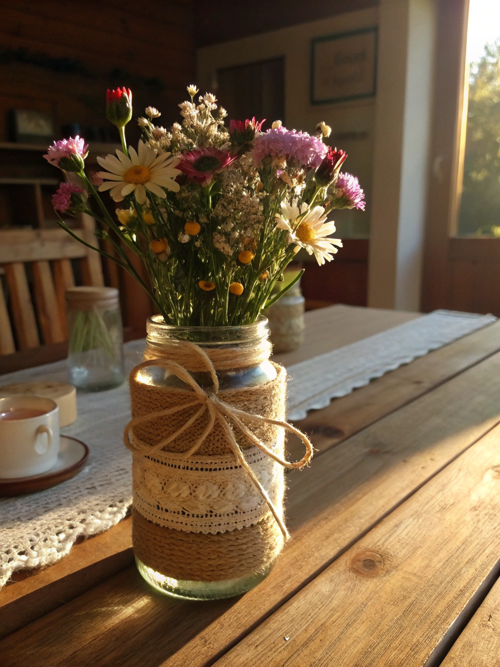 DIY Repurposed Mason Jar Vase: Sustainable Style in Minutes