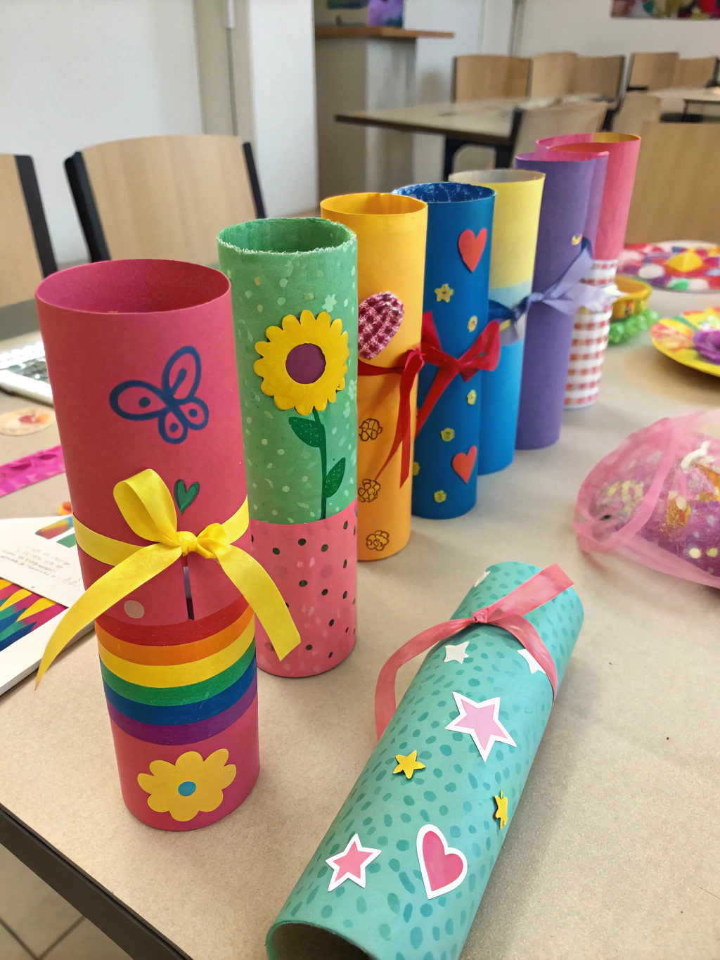 A stunning collection of finished repurpose cardboard tubes crafts projects