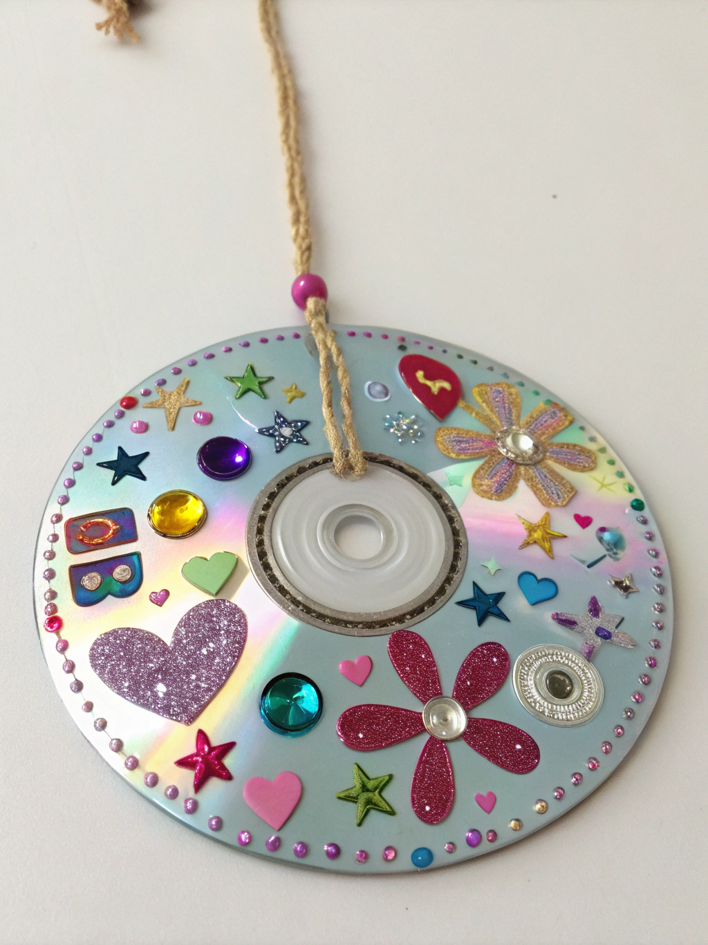 CD Crafts Ideas: 7 Best DIY Projects to Transform Old Discs 1 A stunning array of colorful CD crafts ideas, showcasing the potential of old discs.