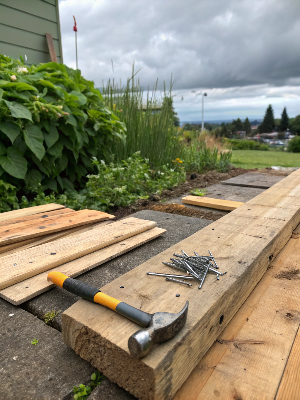 Essential tools and materials for building a [DIY pallet wood bench](https://www.fixdiy.site/home-decor/)