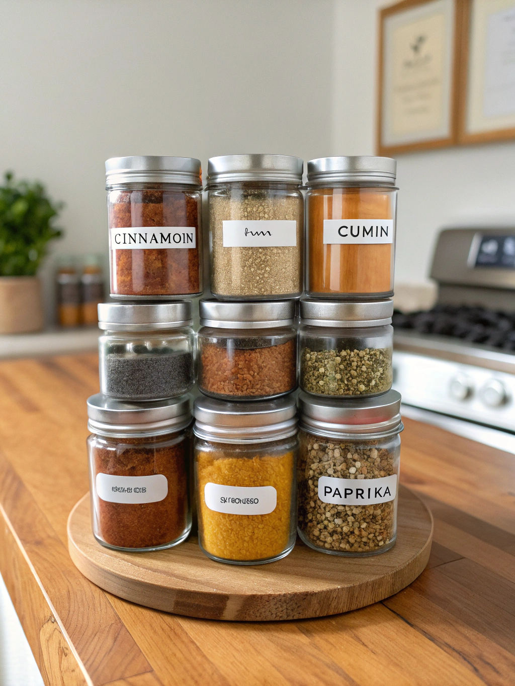 DIY Spice Rack Wall: 7 Best Ways to Organize Your Spices! 2 Assorted spices for DIY spice rack organization ideas. ifryy.com