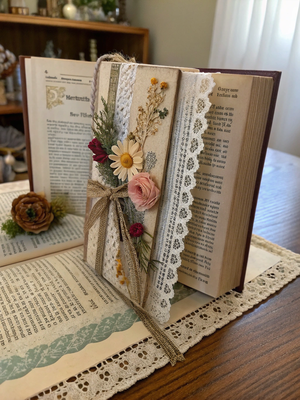How 7 Old Book Page Crafts Inspire Your Creative Side