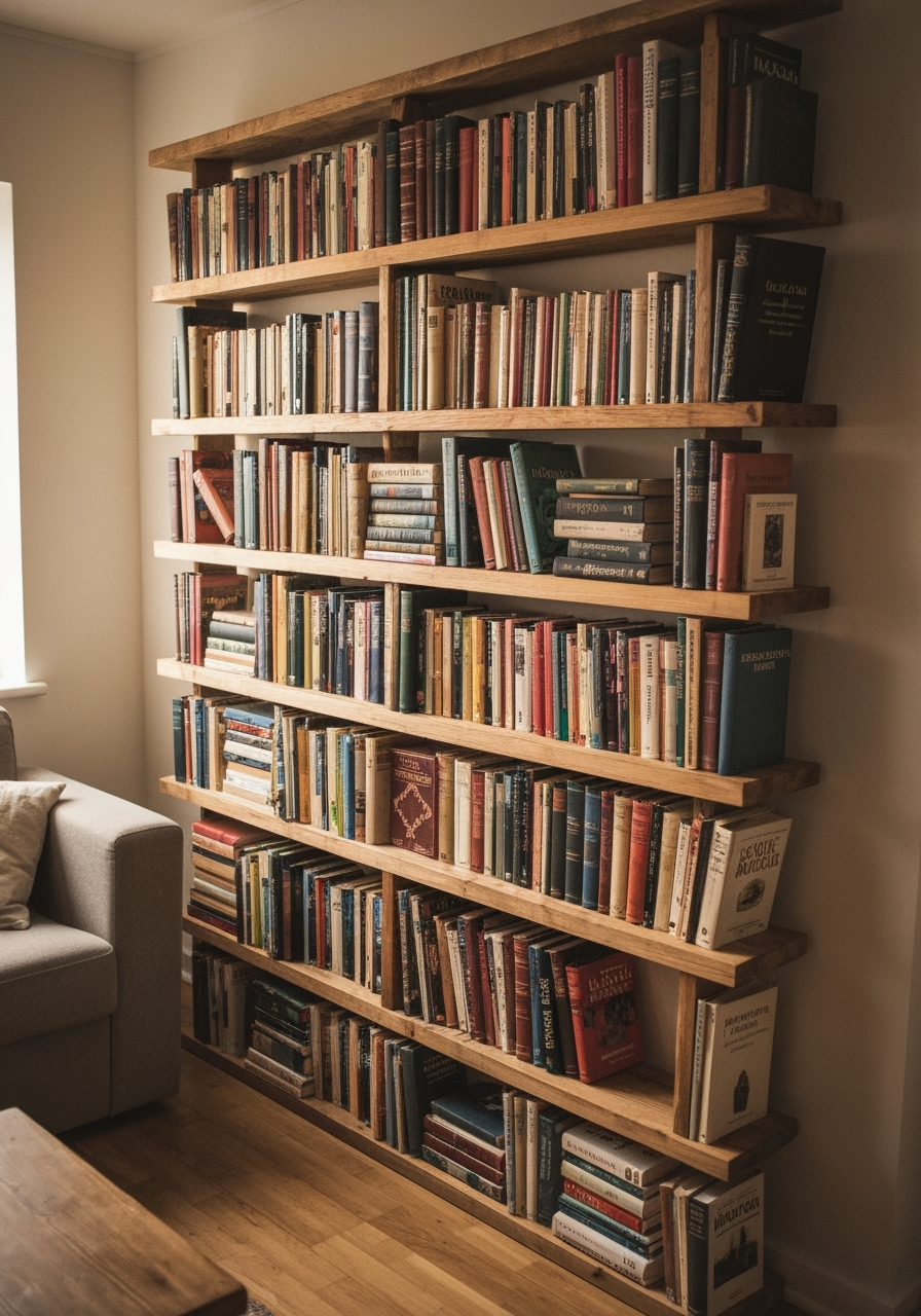 How to Repurpose Old Books into Shelves: 7 Creative Ideas